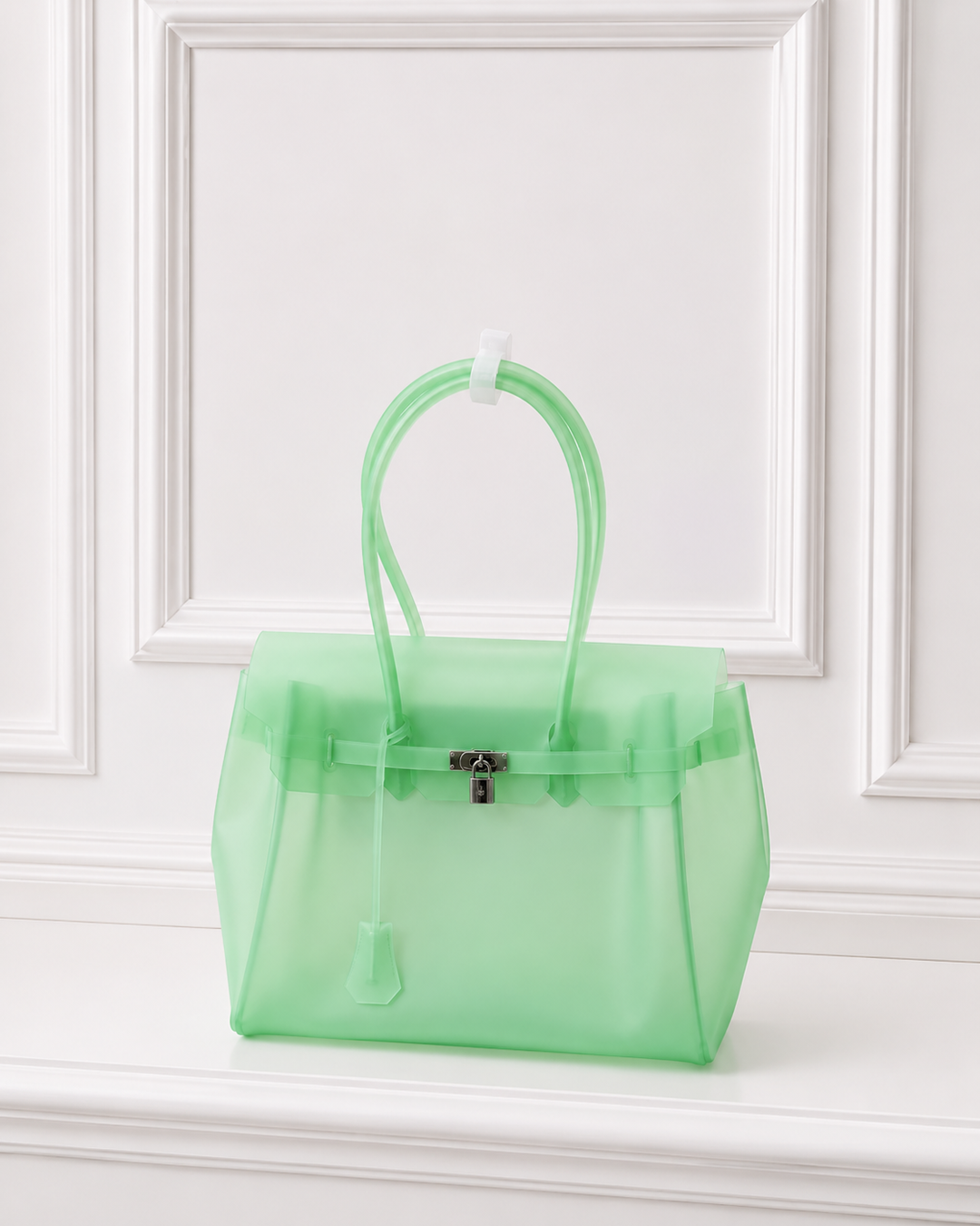 Le cabas JellyB, teinte Menthe