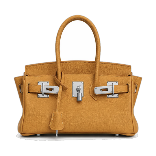 Le cabas cuir MyJellyB, coloris Caramel