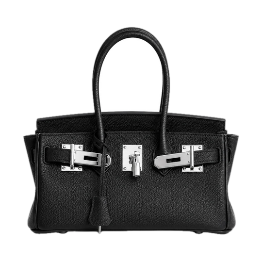 Le cabas cuir MyJellyB, coloris Encre