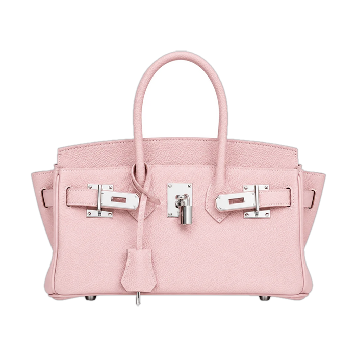 Le cabas cuir MyJellyB, coloris Pivoine
