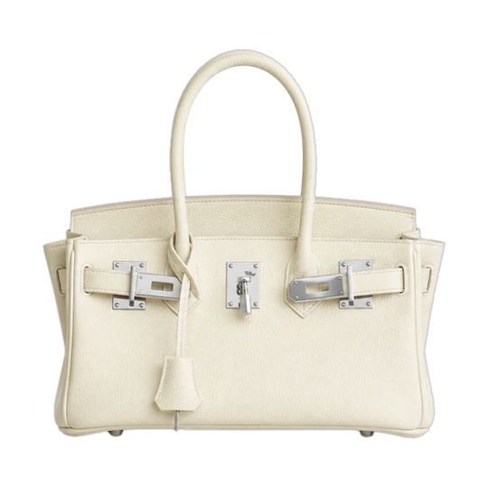 Le cabas cuir MyJellyB, coloris Vanille