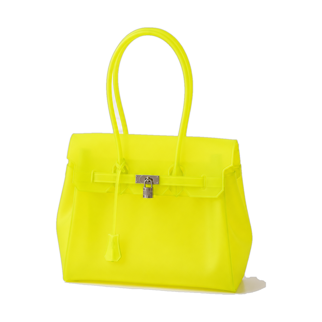 Le cabas MyJellyB, coloris Jaune fluo